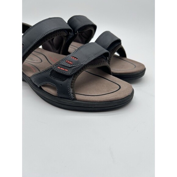 Orthofeet Men’s Gemini Sandals 12 4E X Wide Diabetic Plantar Fasciitis Walking - Picture 5 of 7